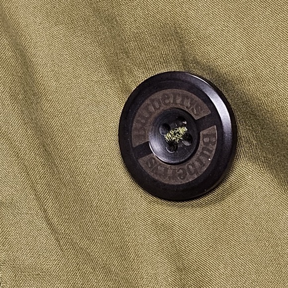 Burberrys' of London Vintage NWT Quilted Wool Olive/Army Green Otterham Jacket - Picture 12 of 13